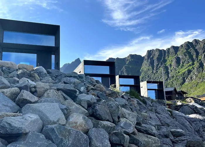 High End Sea Cabins At A In Lofoten