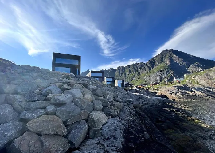 High End Sea Cabins At A In Lofoten