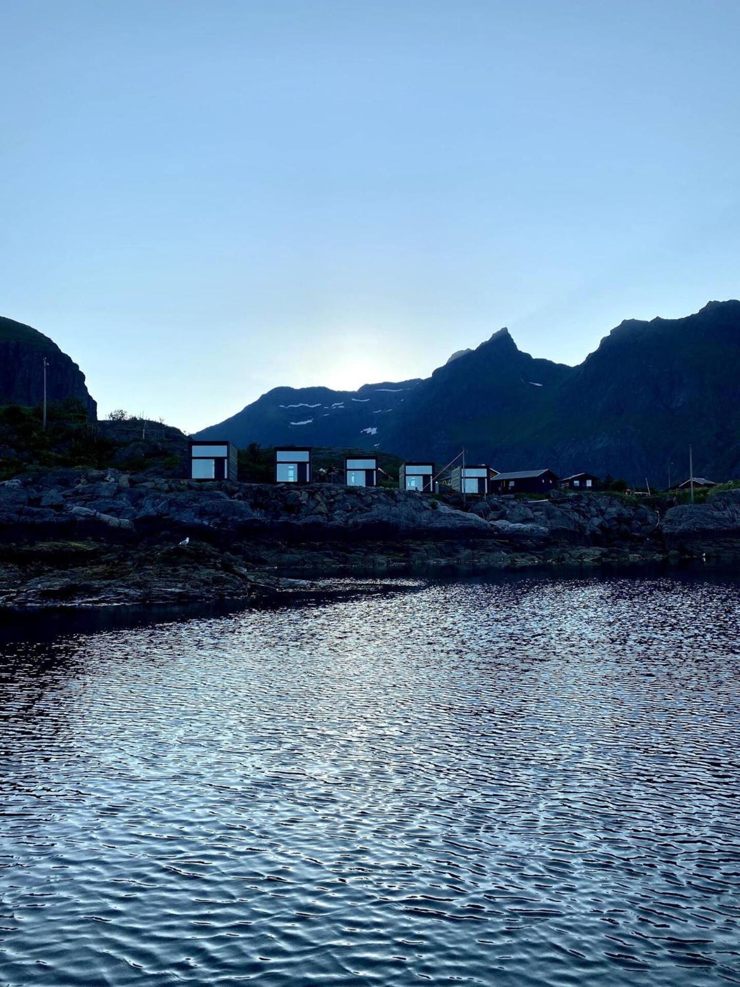 High End Sea At A In Lofoten Apartment Moskenes